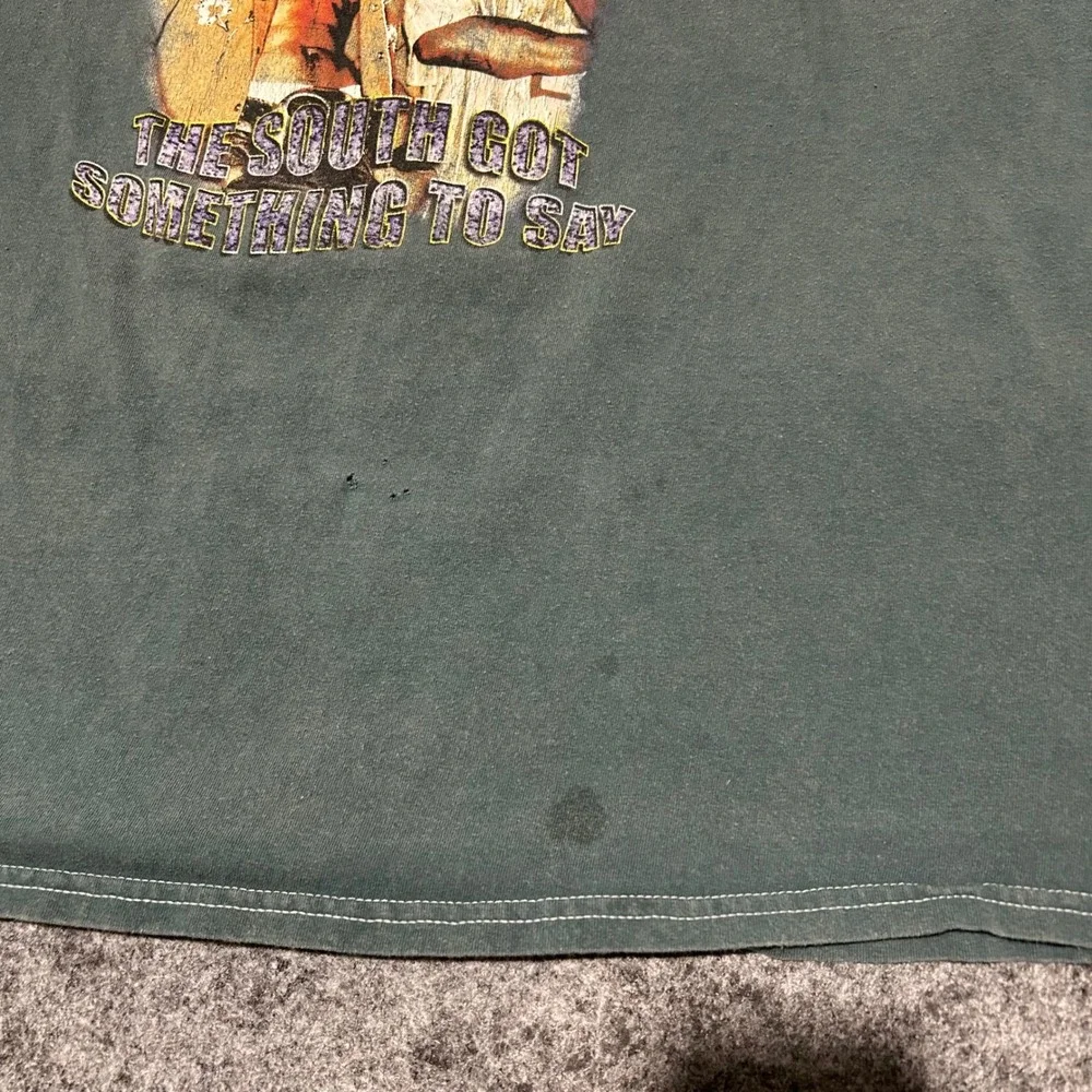 Outkast The South Got Something To Say Graphic Tee Green Size XL - Picture 2 of 6
